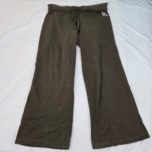 Vintage Y2K Polo Jeans Co Ralph Lauren Wide Leg Sweatpants Womens S/M Olive 90s